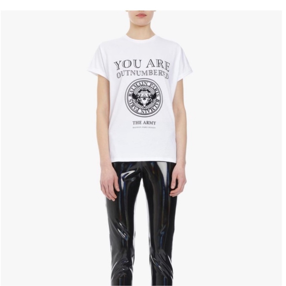 Balmain cotton t-shirt size 36